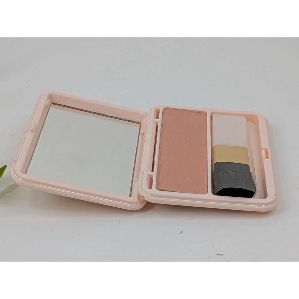 VTG NEW💋Marilyn Miglin Sheer Pressed Blush 18109 Make Up Compact Purse w/ Brush